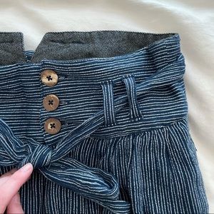 Free People Rumors Yarn-Dyed Harem Pants